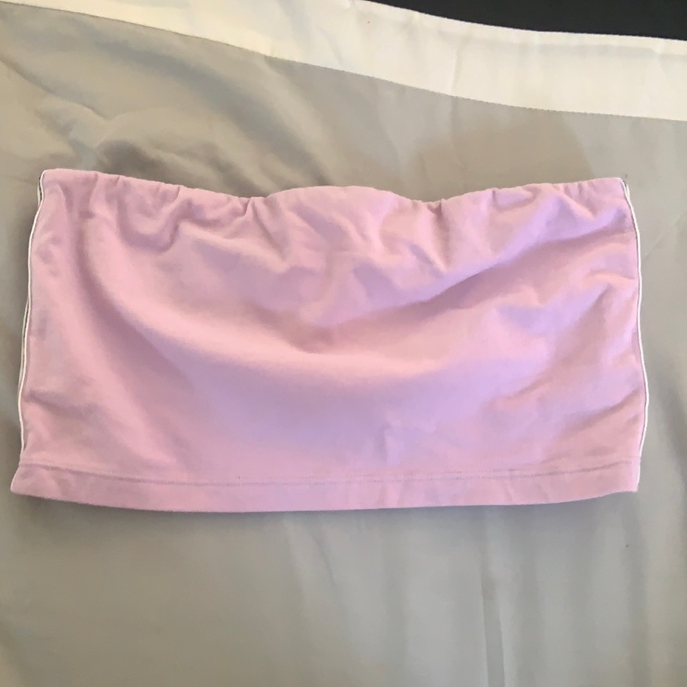 aerie lilac bikini tube top